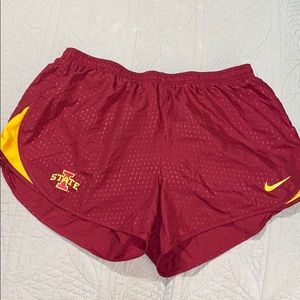Iowa State Nike Dri-Fit running shorts